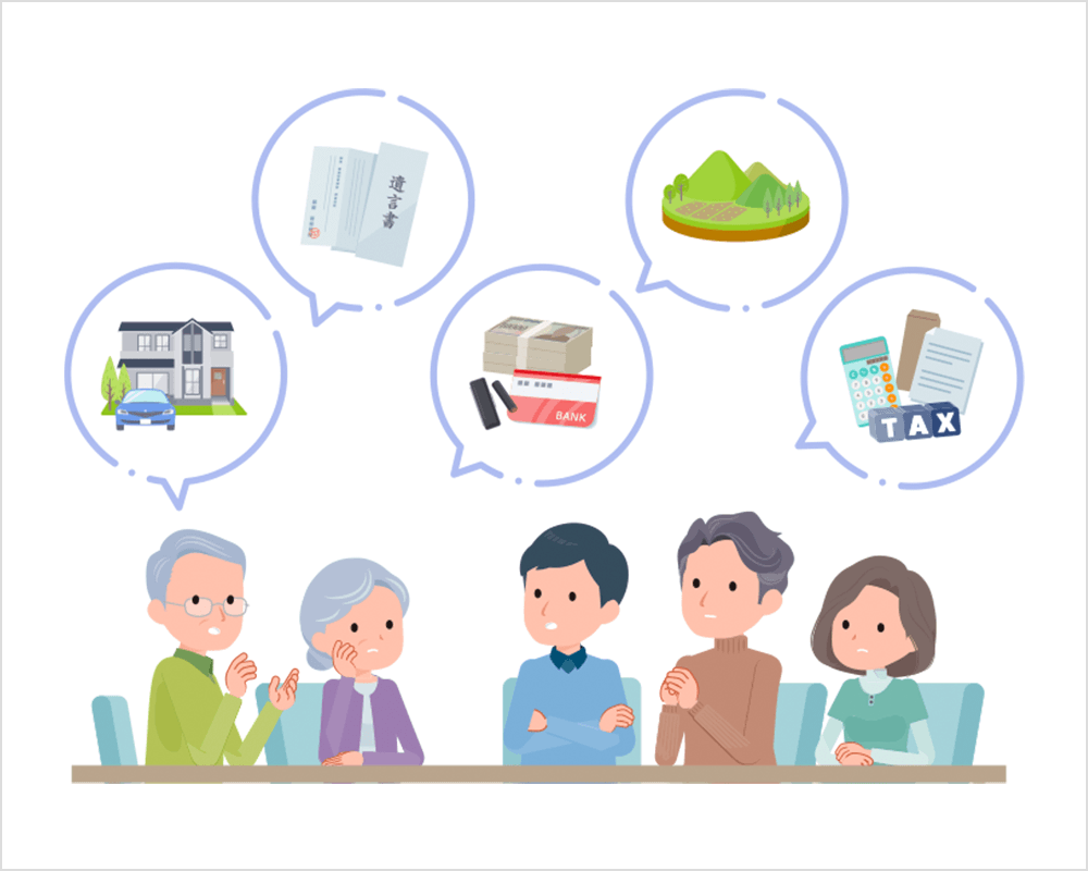 遺産分割協議書の作成支援